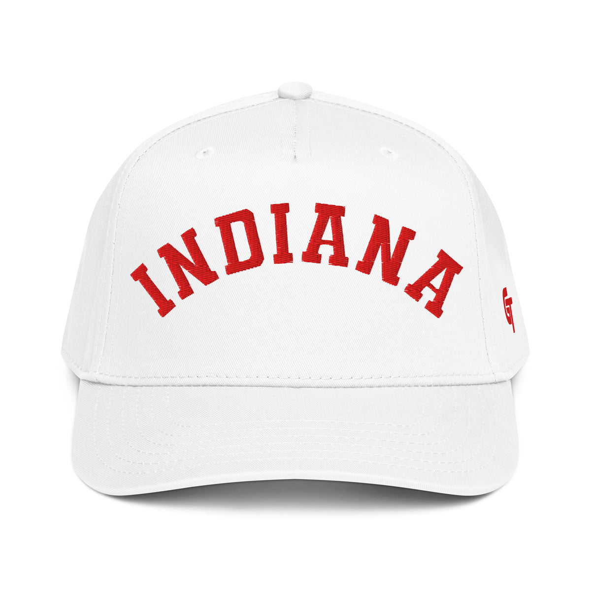 Classic Indiana Snapback Hat Vintage Retro Indiana Arch Cap