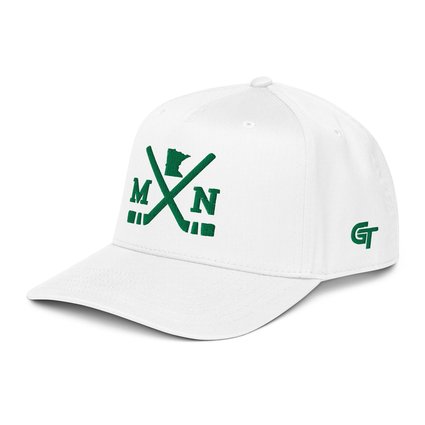 Minnesota Hockey Snapback Cap Classic MN Hockey Sticks Hat