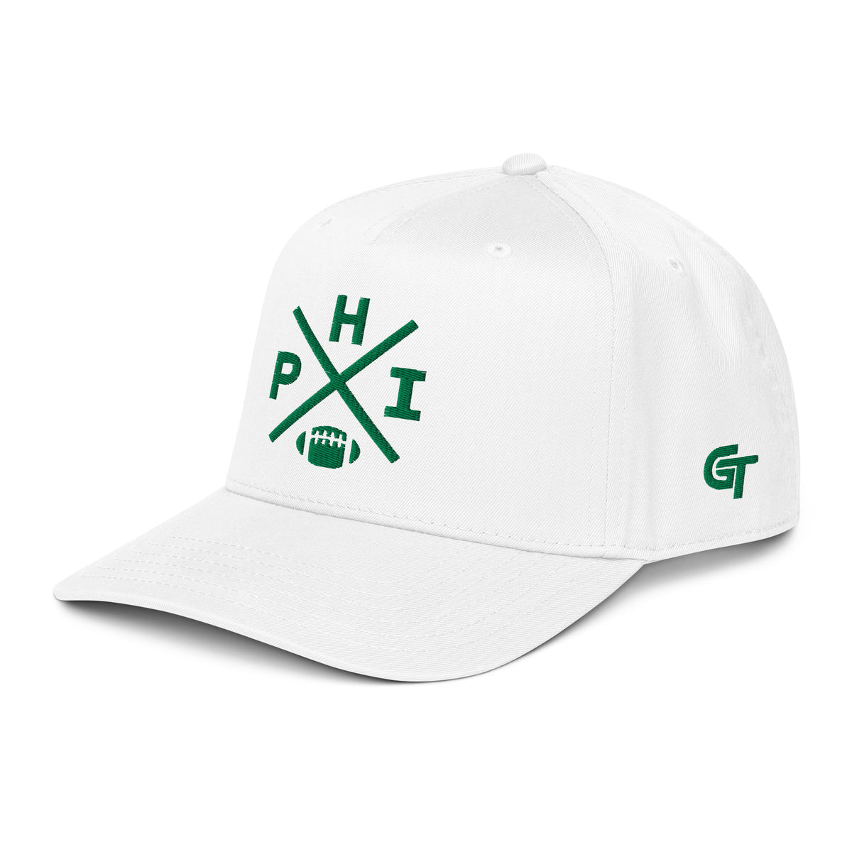 Philadelphia Football Snapback Cap Classic PHI Football Cross Hat