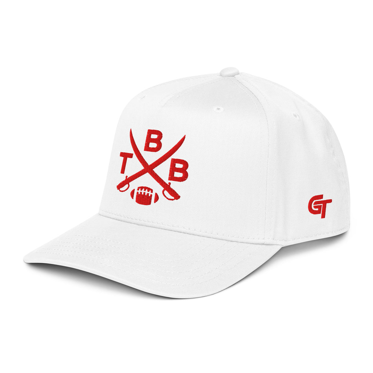 Tampa Bay Football Snapback Cap Classic TBB Football Cross Hat