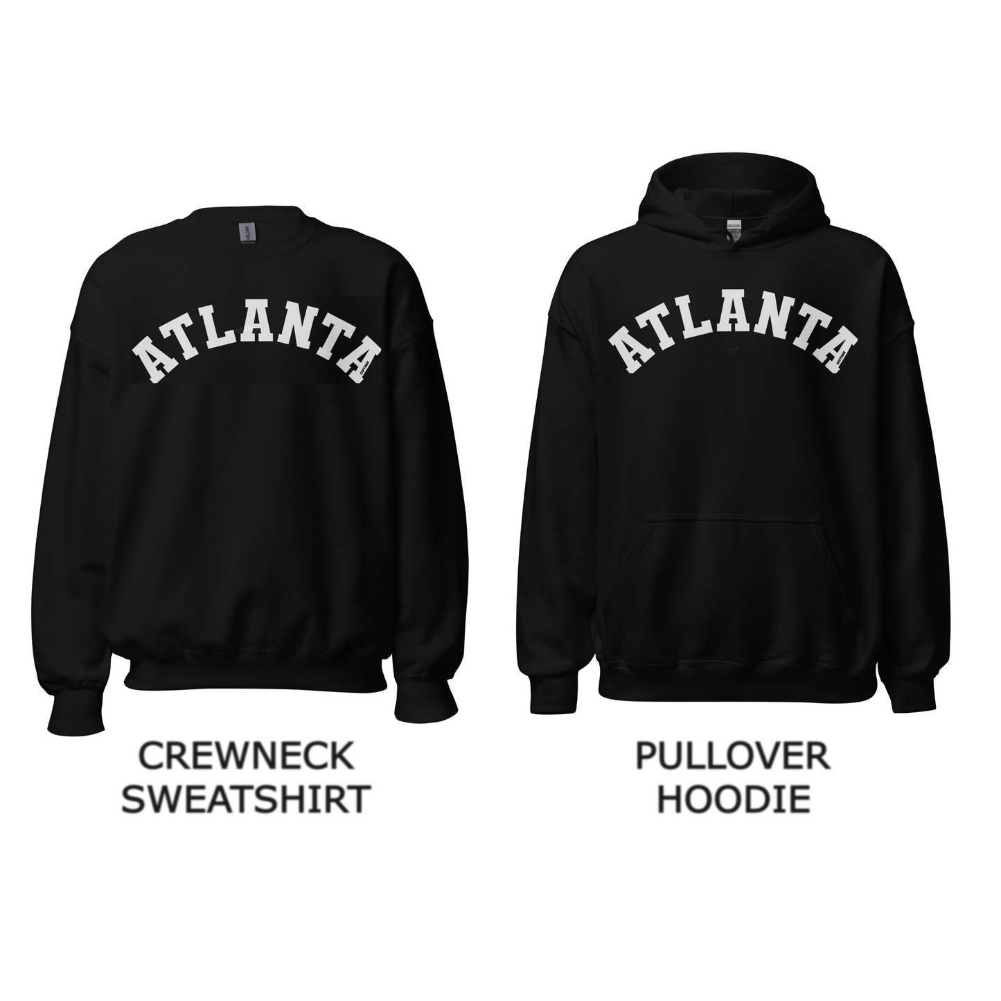 Classic Atlanta Arch Sweatshirt Retro Atlanta Hoodie