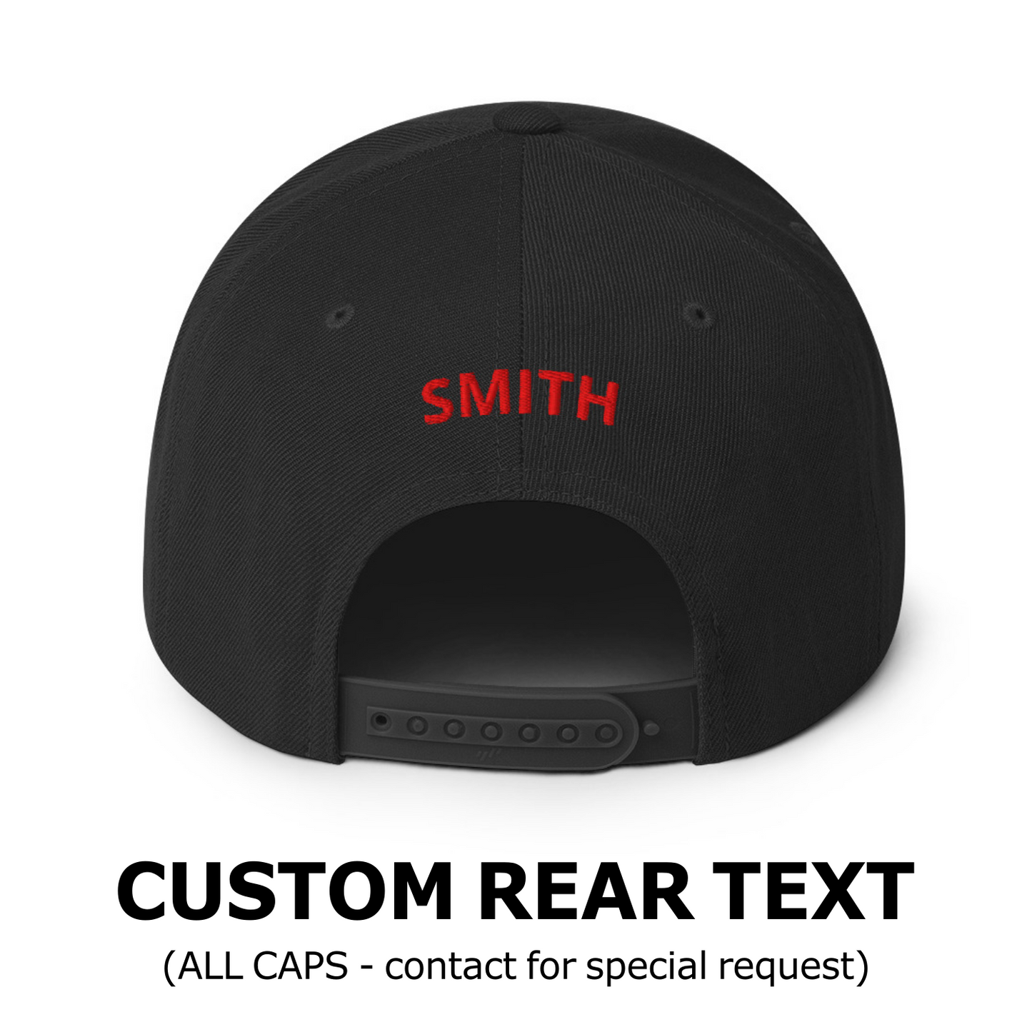 Custom Number Varsity Sports Player Snapback Hat Baseball Cap
