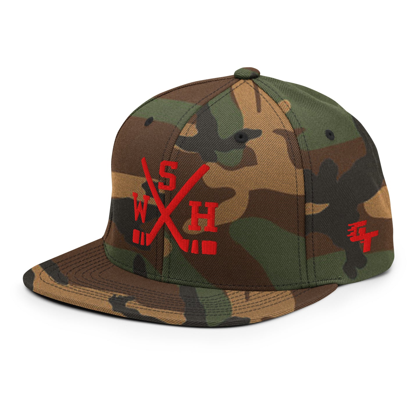 Washington Hockey Sticks Retro WSH Snapback Hat Baseball Cap