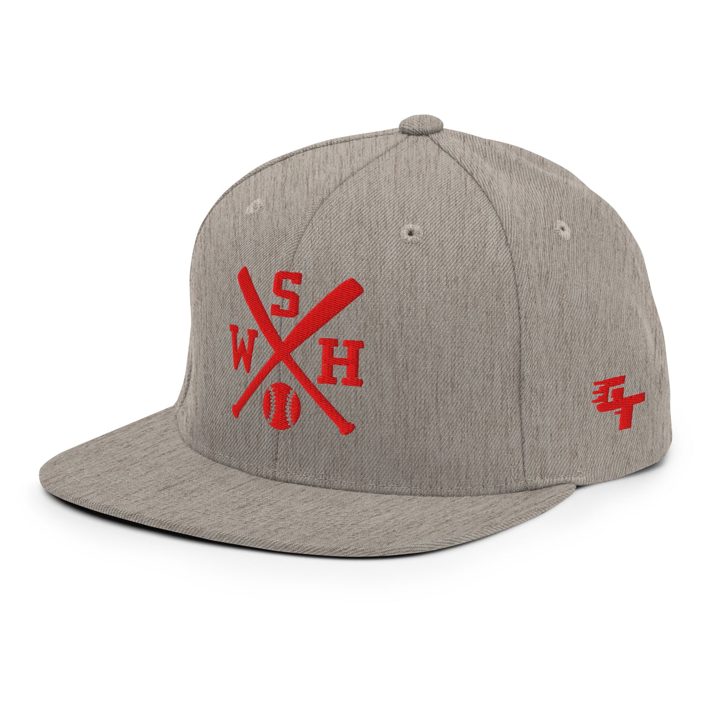 Washington Baseball Bats Retro WSH Snapback Hat Baseball Cap