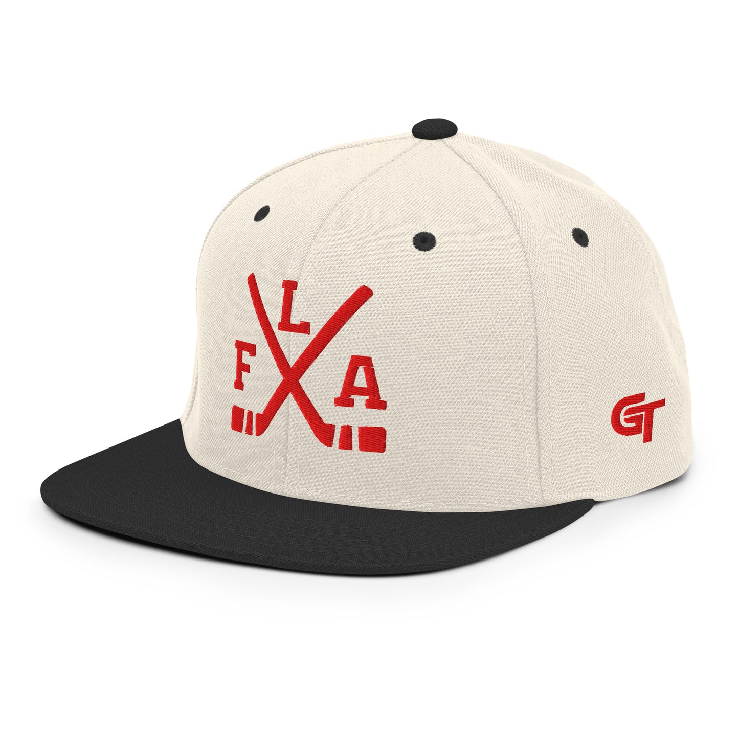 Florida Hockey Snapback Cap Retro FLA Hockey Sticks Hat