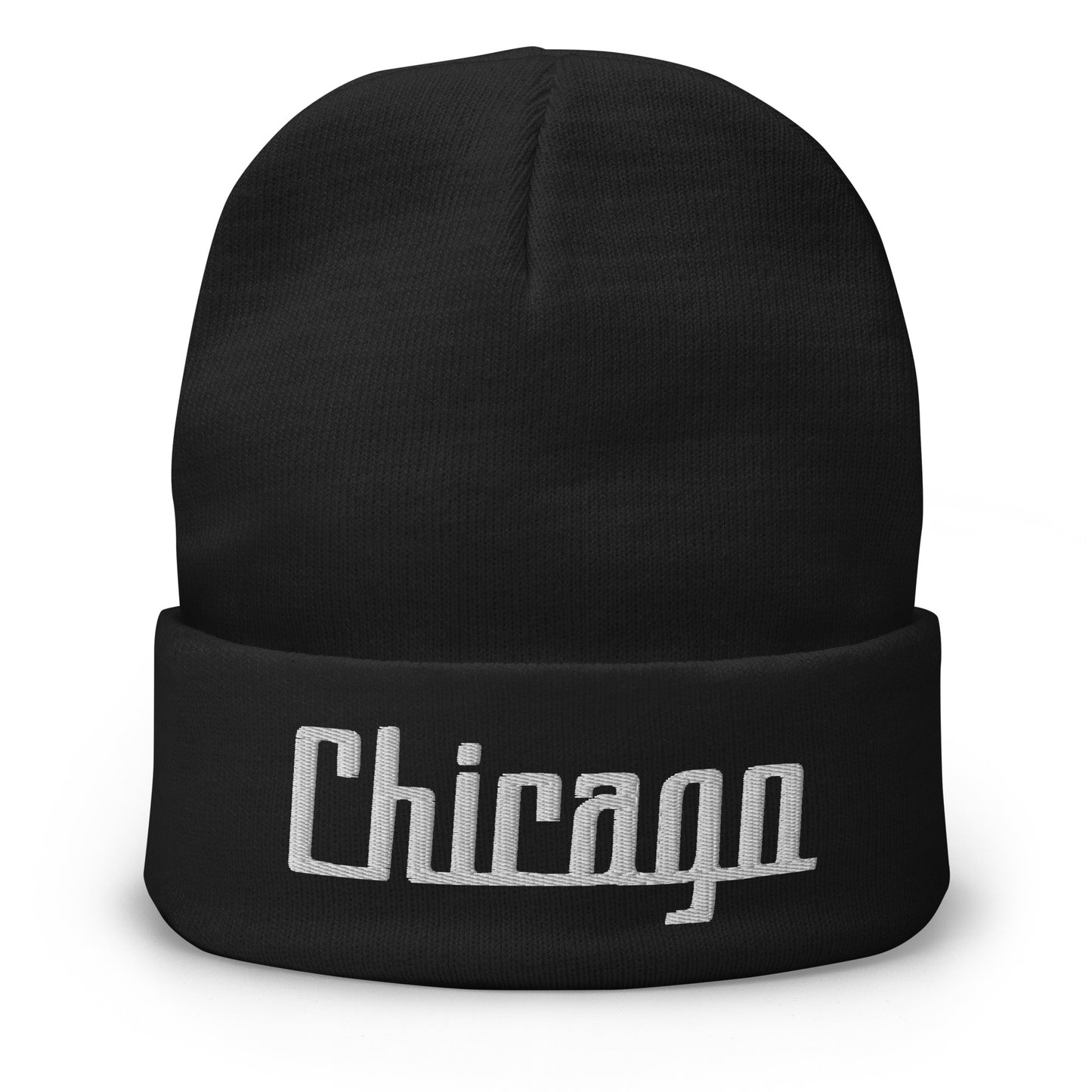 Retro Chicago Beanie Cap Vintage Chicago IL Winter Hat