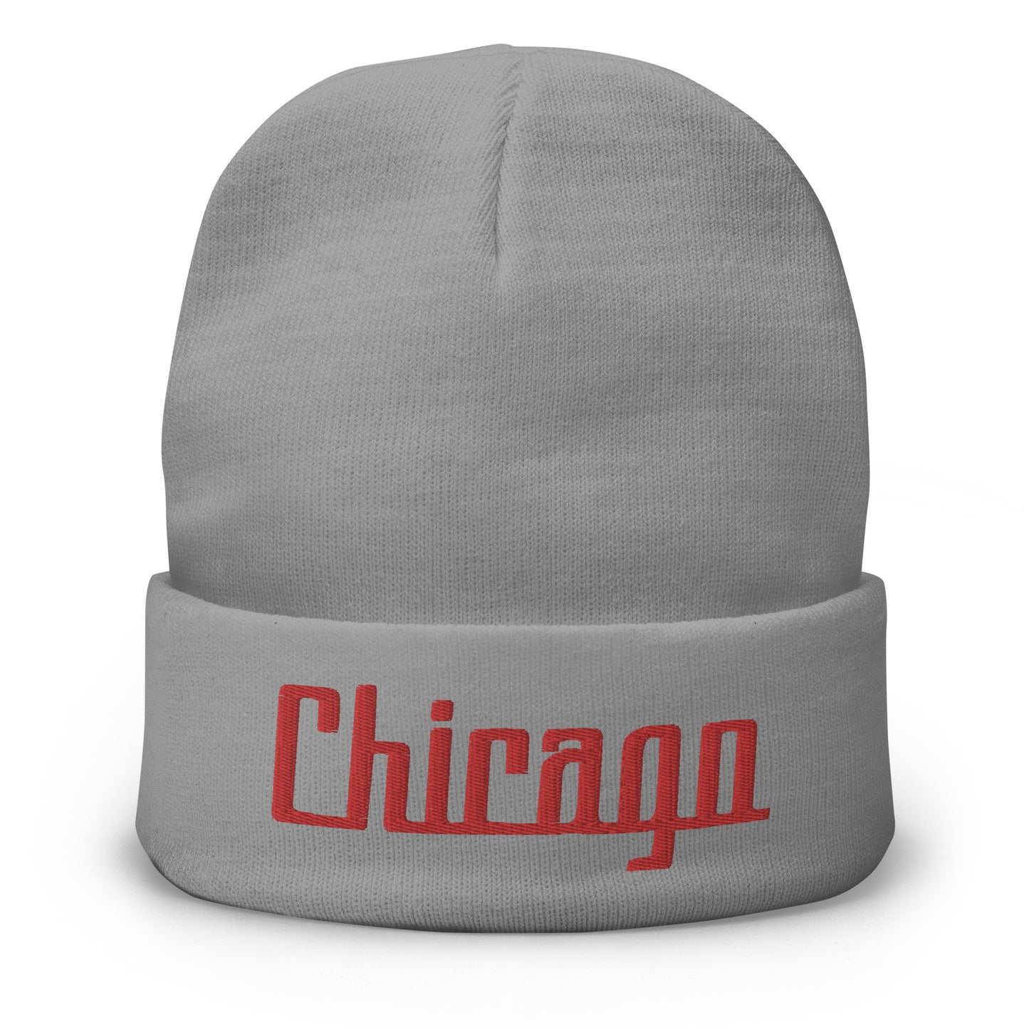 Retro Chicago Beanie Cap Vintage Chicago IL Winter Hat