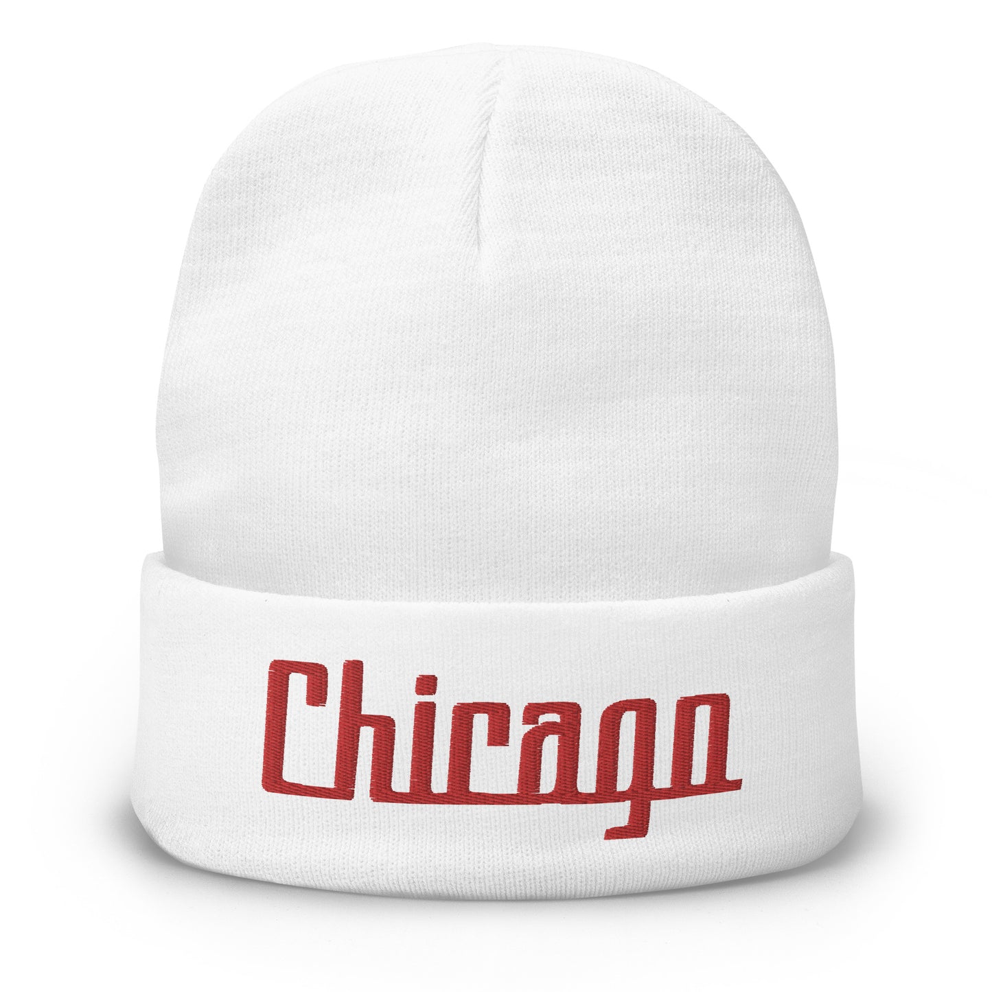 Retro Chicago Beanie Cap Vintage Chicago IL Winter Hat