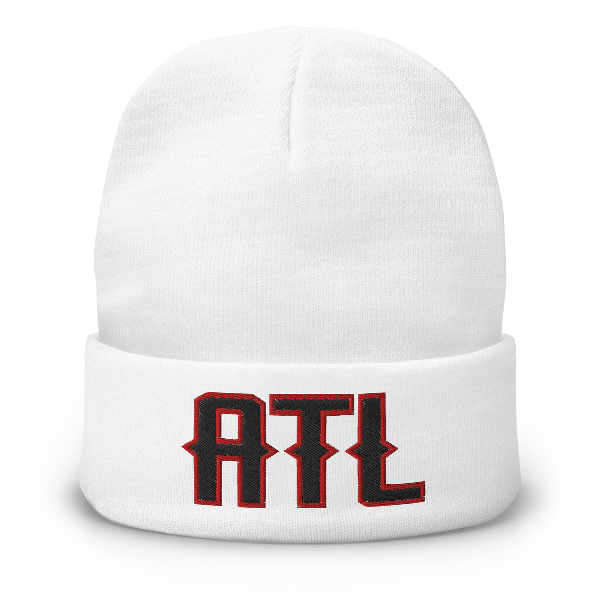 Vintage ATL Beanie Retro Atlanta Football Winter Hat