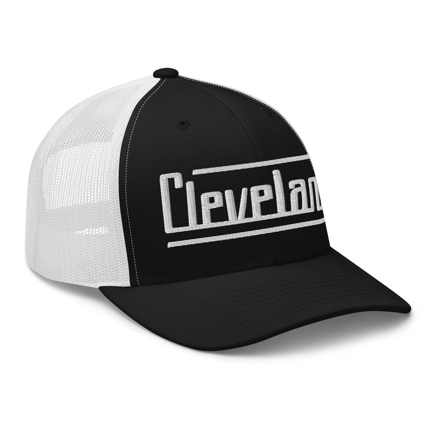 Retro Cleveland Trucker Cap Vintage Cleveland OH Trucker Hat