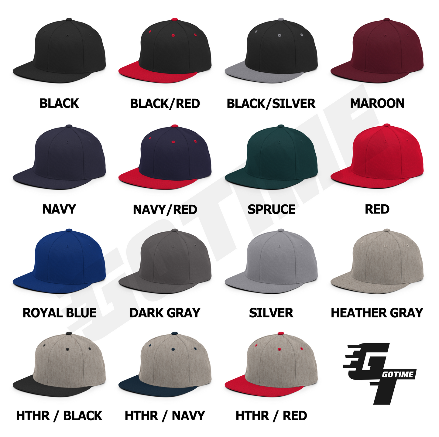 Custom Number Varsity Sports Player Snapback Hat Baseball Cap