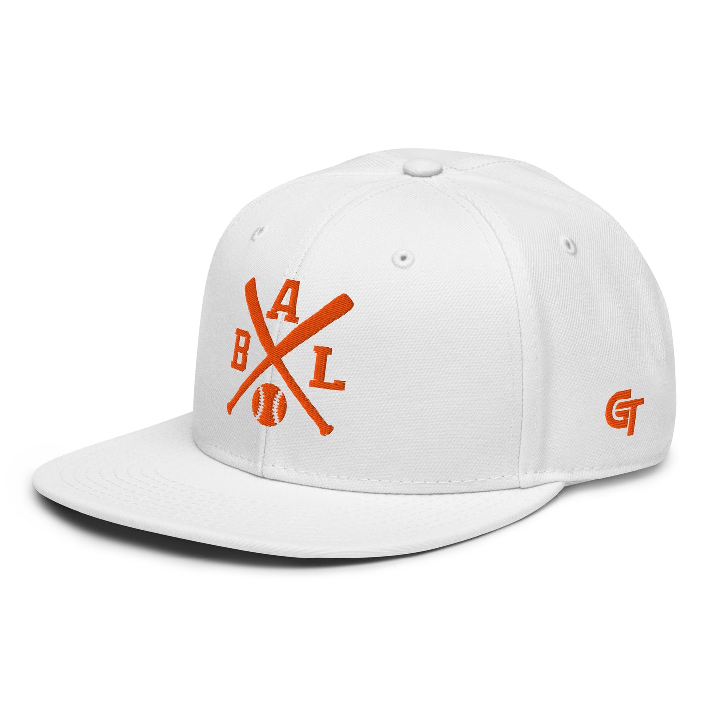 Baltimore Baseball Snapback Cap Retro BAL Baseball Bats Hat
