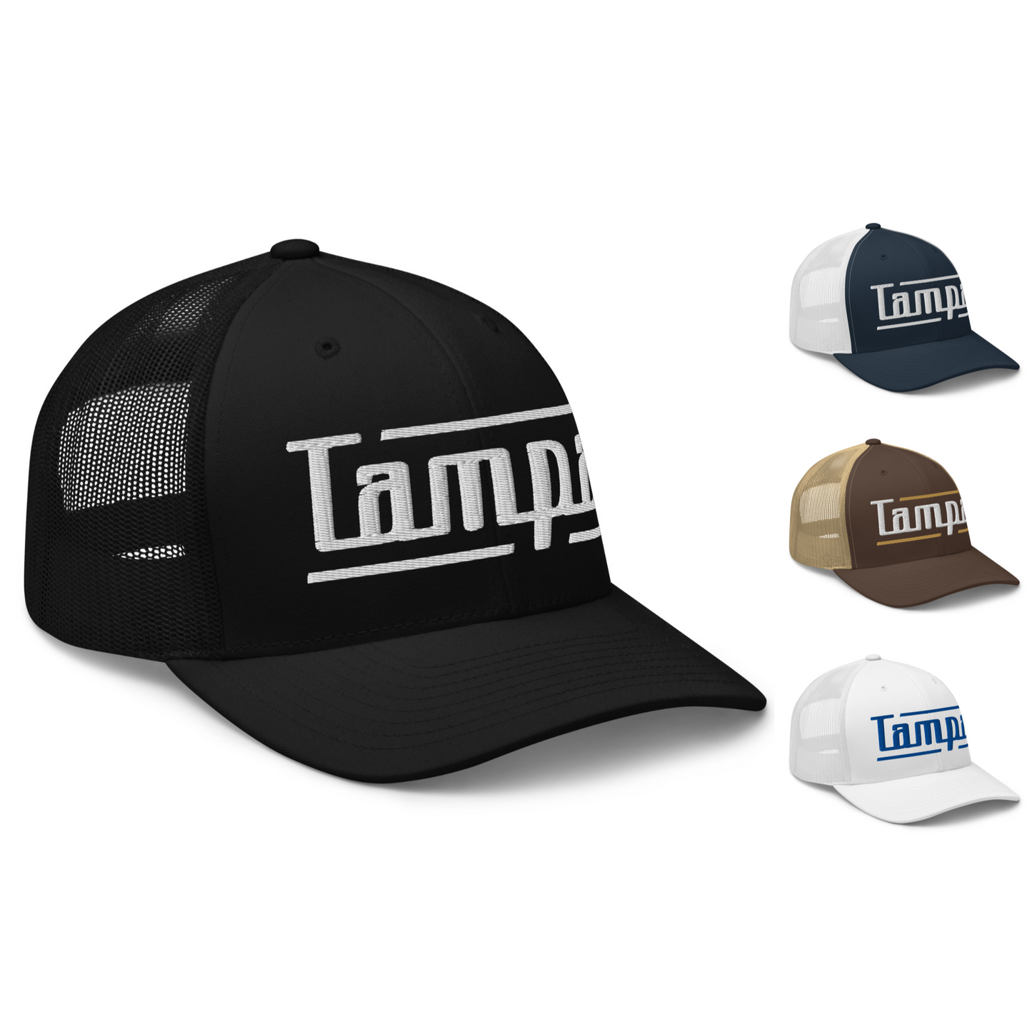 Retro Tampa Trucker Cap Vintage Tampa FL Trucker Hat