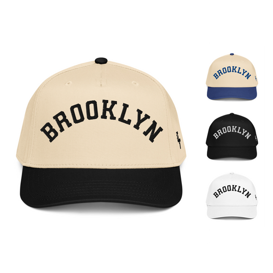 Classic Brooklyn Arch Vintage Retro Baseball Cap Snapback Hat