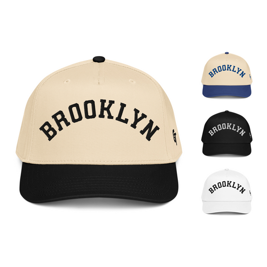 Classic Brooklyn Snapback Hat Vintage Retro Brooklyn Arch Cap
