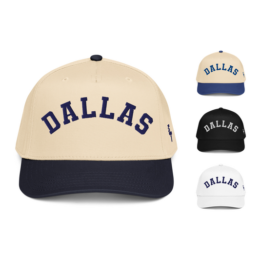 Classic Dallas Arch Vintage Retro Baseball Cap Snapback Hat