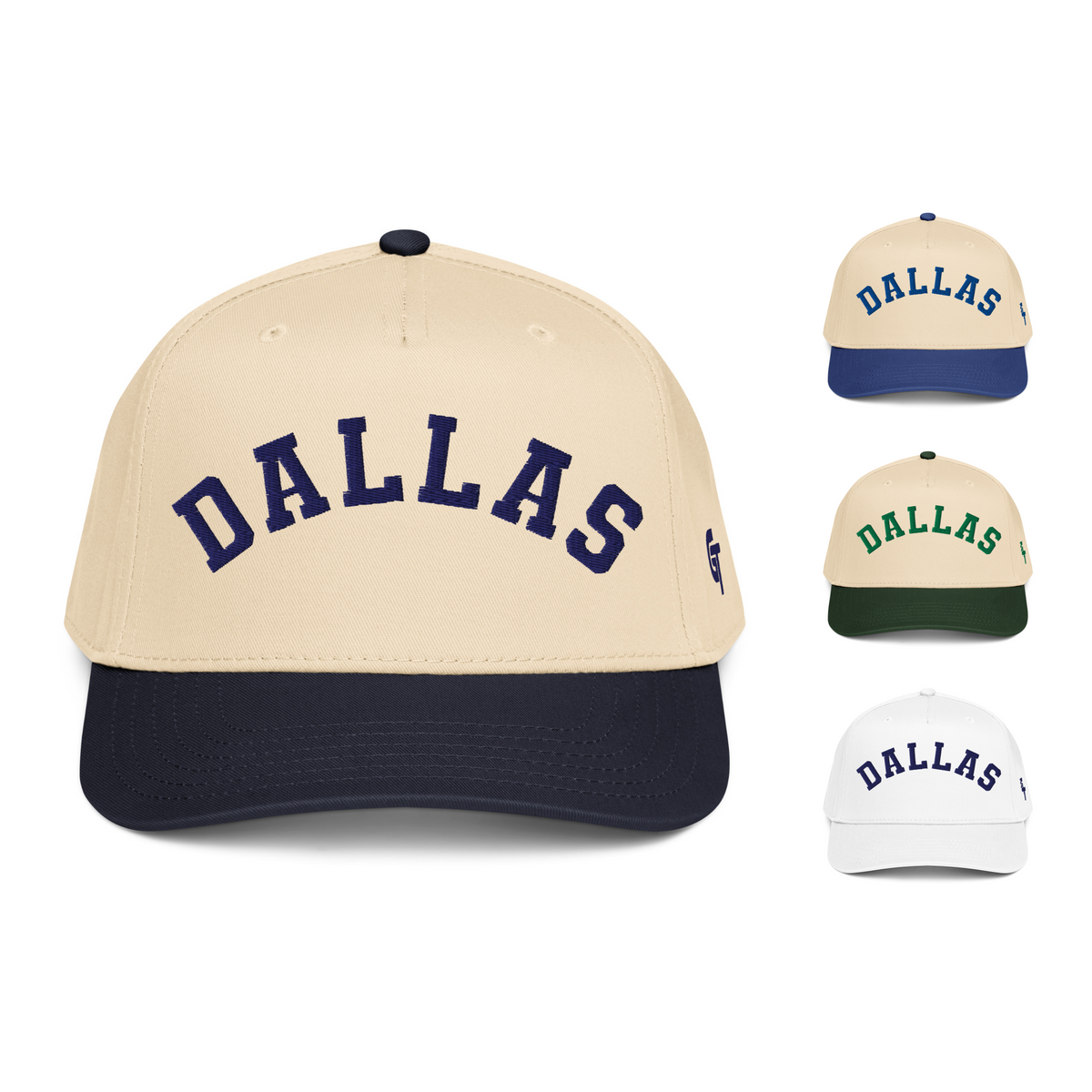 Classic Dallas Snapback Hat Vintage Retro Dallas Arch Cap