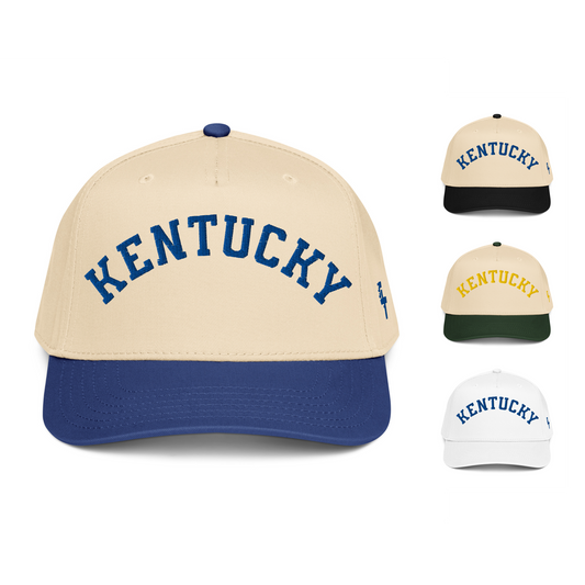 Classic Kentucky Arch Retro University Baseball Cap Snapback Hat