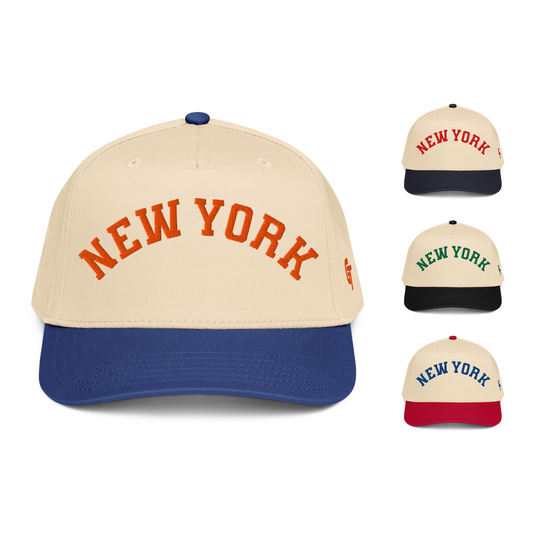 Classic New York Snapback Hat Vintage Retro New York Arch Cap
