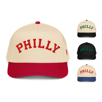 Classic Philadelphia Snapback Hat Vintage Retro Philly Arch Cap