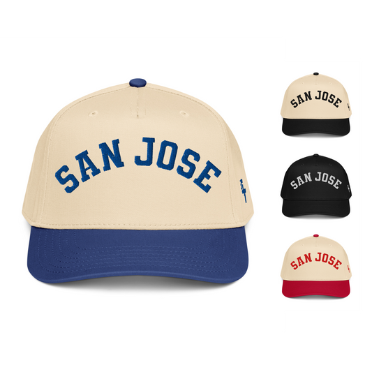 Classic San Jose Arch Vintage Retro Baseball Cap Snapback Hat