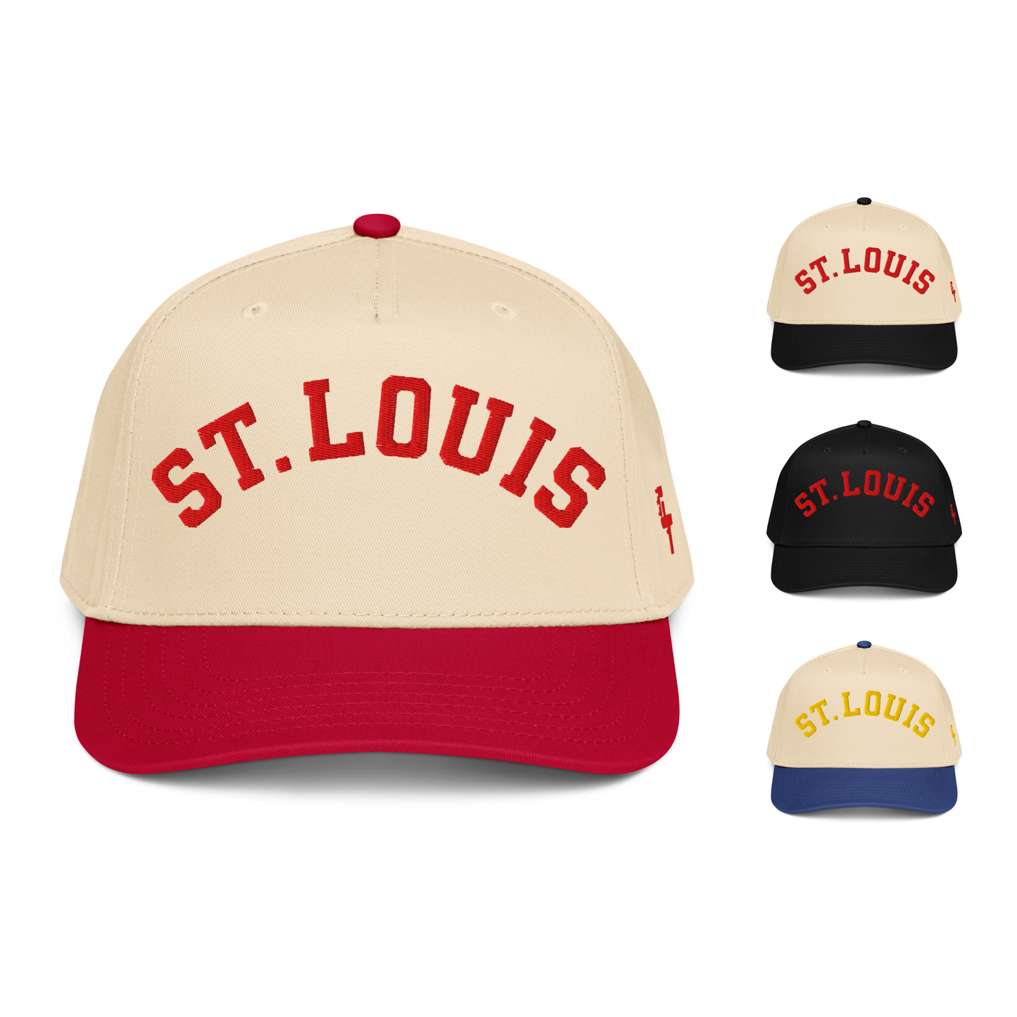 Classic St. Louis Arch Vintage Retro Baseball Cap Snapback Hat