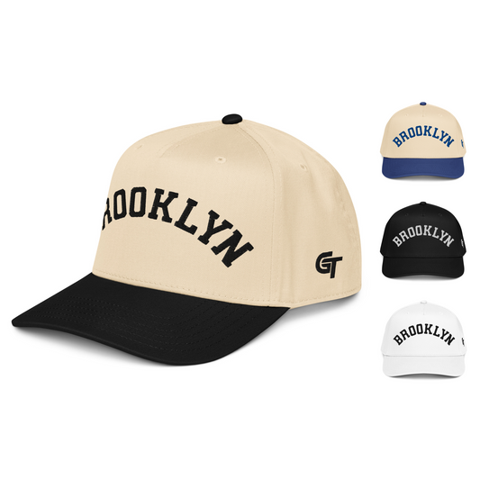 Classic Brooklyn Snapback Hat Vintage Retro Brooklyn Arch Cap