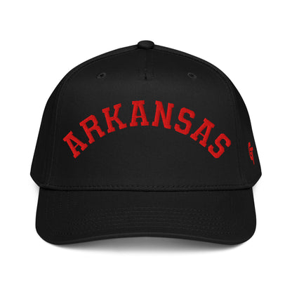Classic Arkansas Snapback Hat Vintage Retro Arkansas Arch Cap