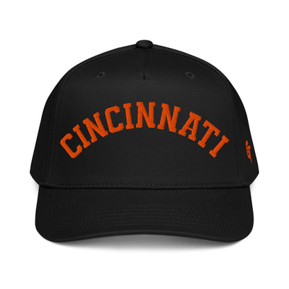 Classic Cincinnati Snapback Hat Vintage Retro Cincinnati Arch Cap