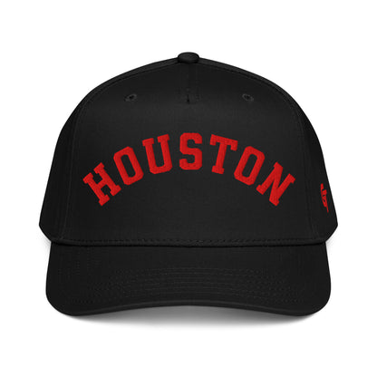 Classic Houston Snapback Hat Vintage Retro Houston Arch Cap