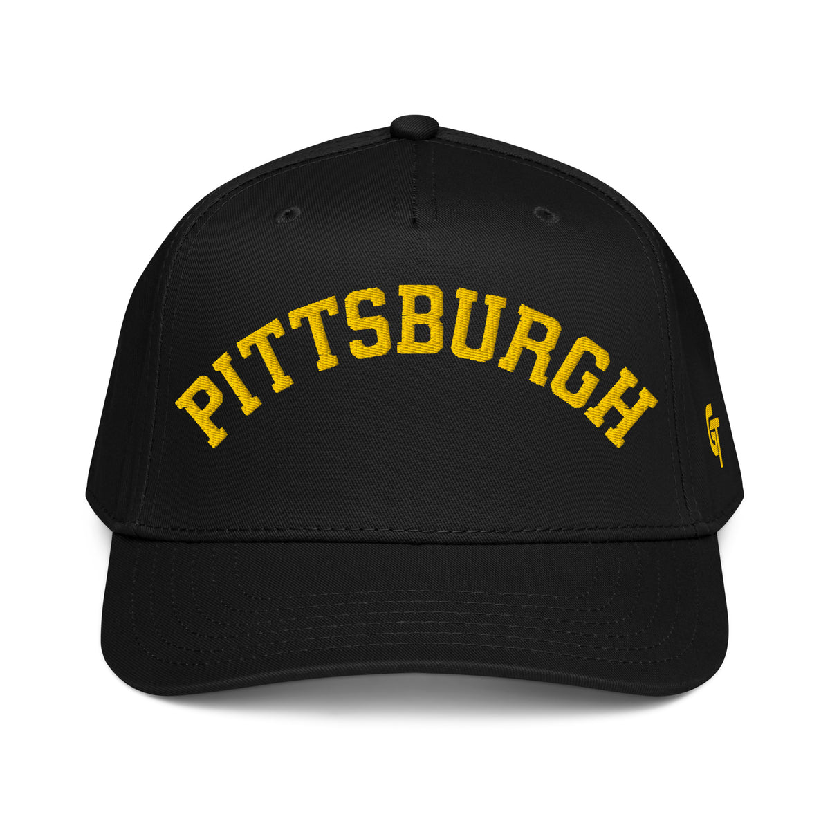 Classic Pittsburgh Snapback Hat Vintage Retro Pittsburgh Arch Cap