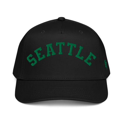 Classic Seattle Snapback Hat Vintage Retro Seattle Arch Cap