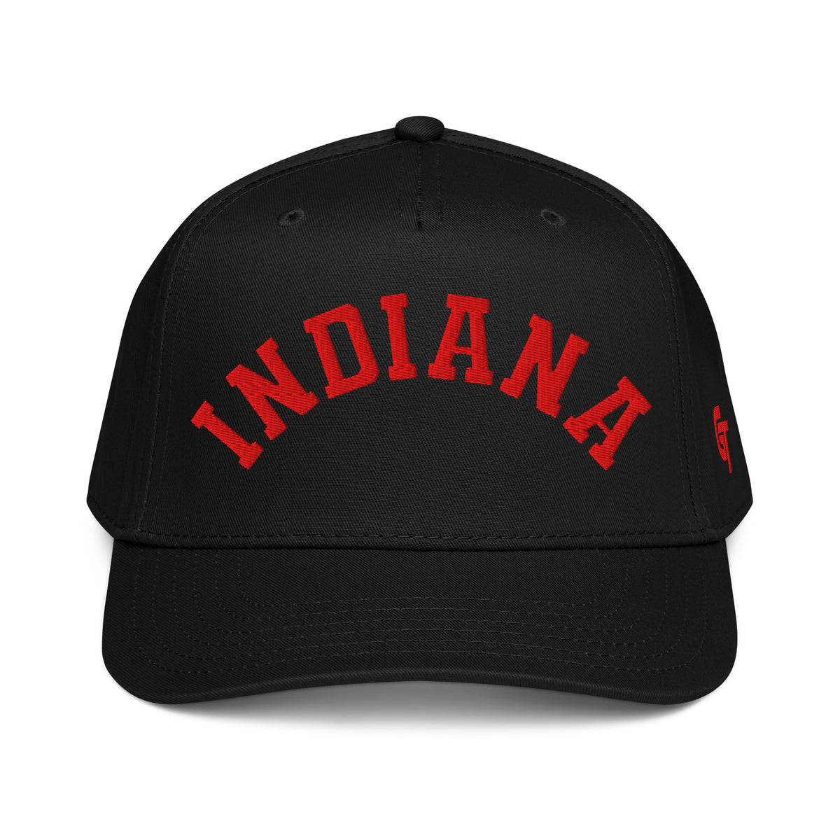 Classic Indiana Snapback Hat Vintage Retro Indiana Arch Cap