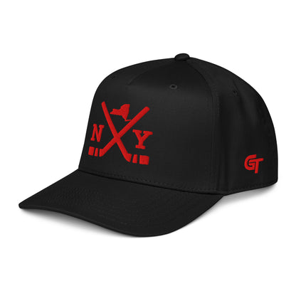 NY Hockey Snapback Cap Classic New York Hockey Sticks Hat