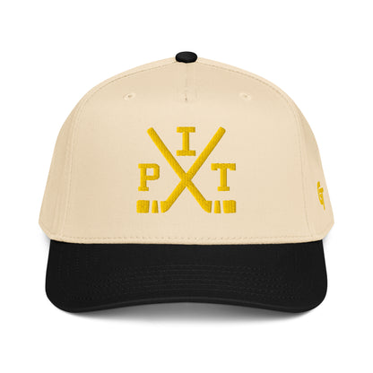 Pittsburgh Hockey Snapback Cap Classic PIT Hockey Sticks Hat