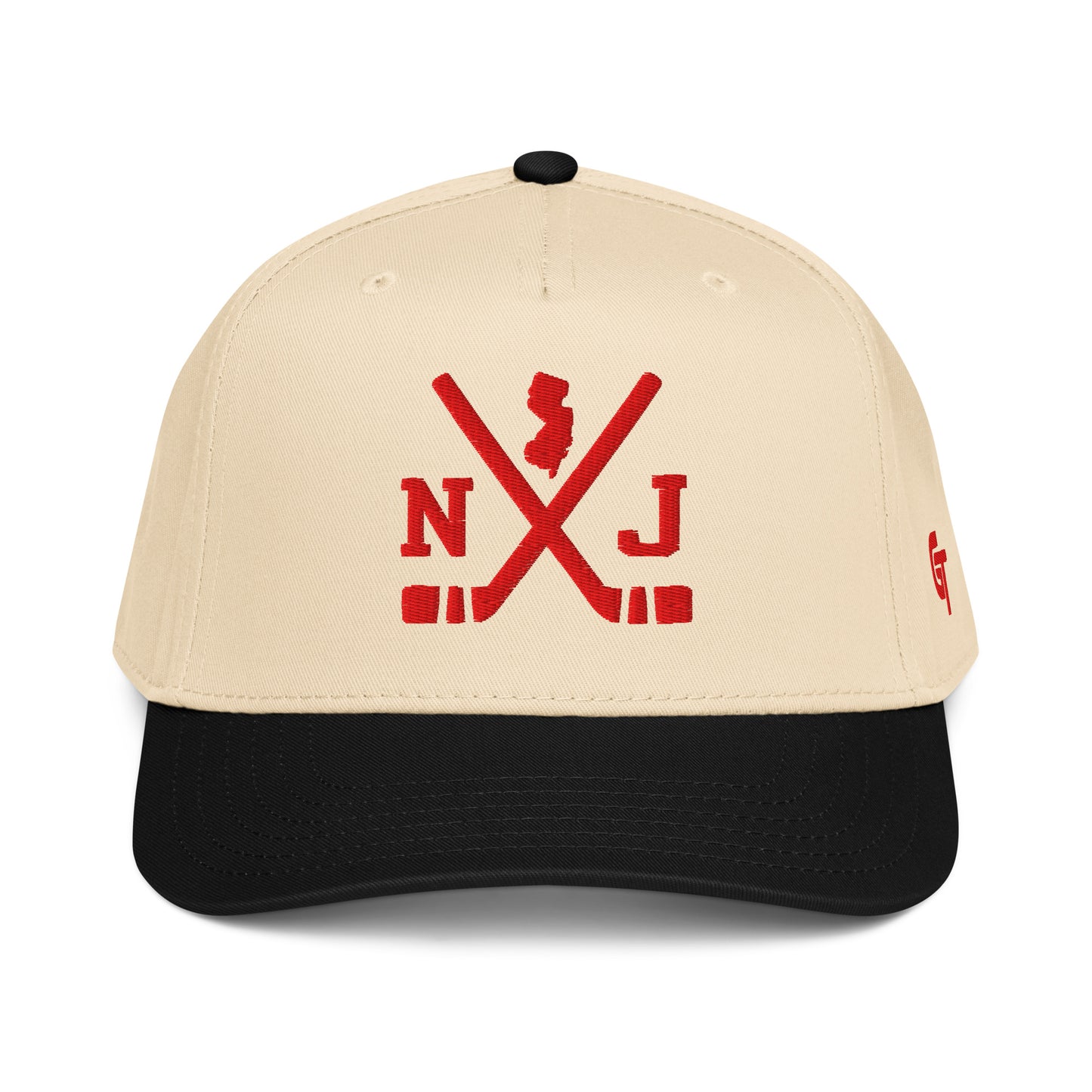 New Jersey Hockey Snapback Cap Classic NJ Hockey Sticks Hat