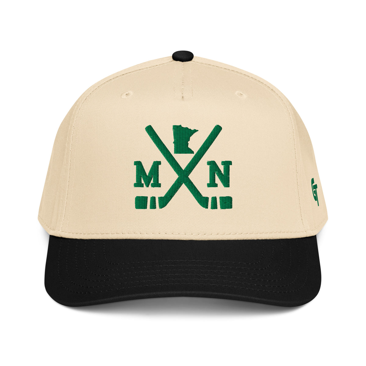 Minnesota Hockey Snapback Cap Classic MN Hockey Sticks Hat