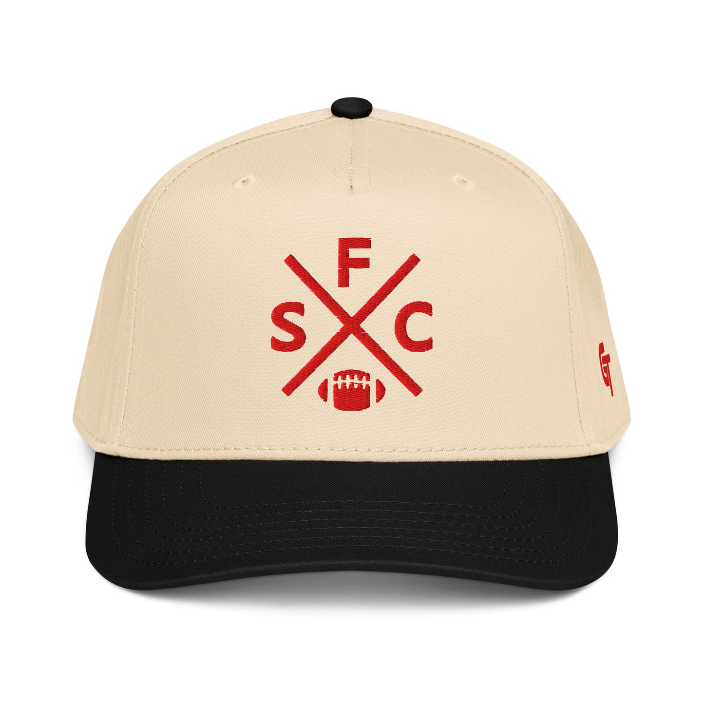San Francisco Football Snapback Cap Classic SFC Football Cross Hat