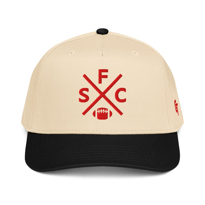 San Francisco Football Snapback Cap Classic SFC Football Cross Hat
