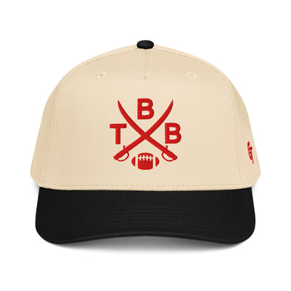 Tampa Bay Football Snapback Cap Classic TBB Football Cross Hat