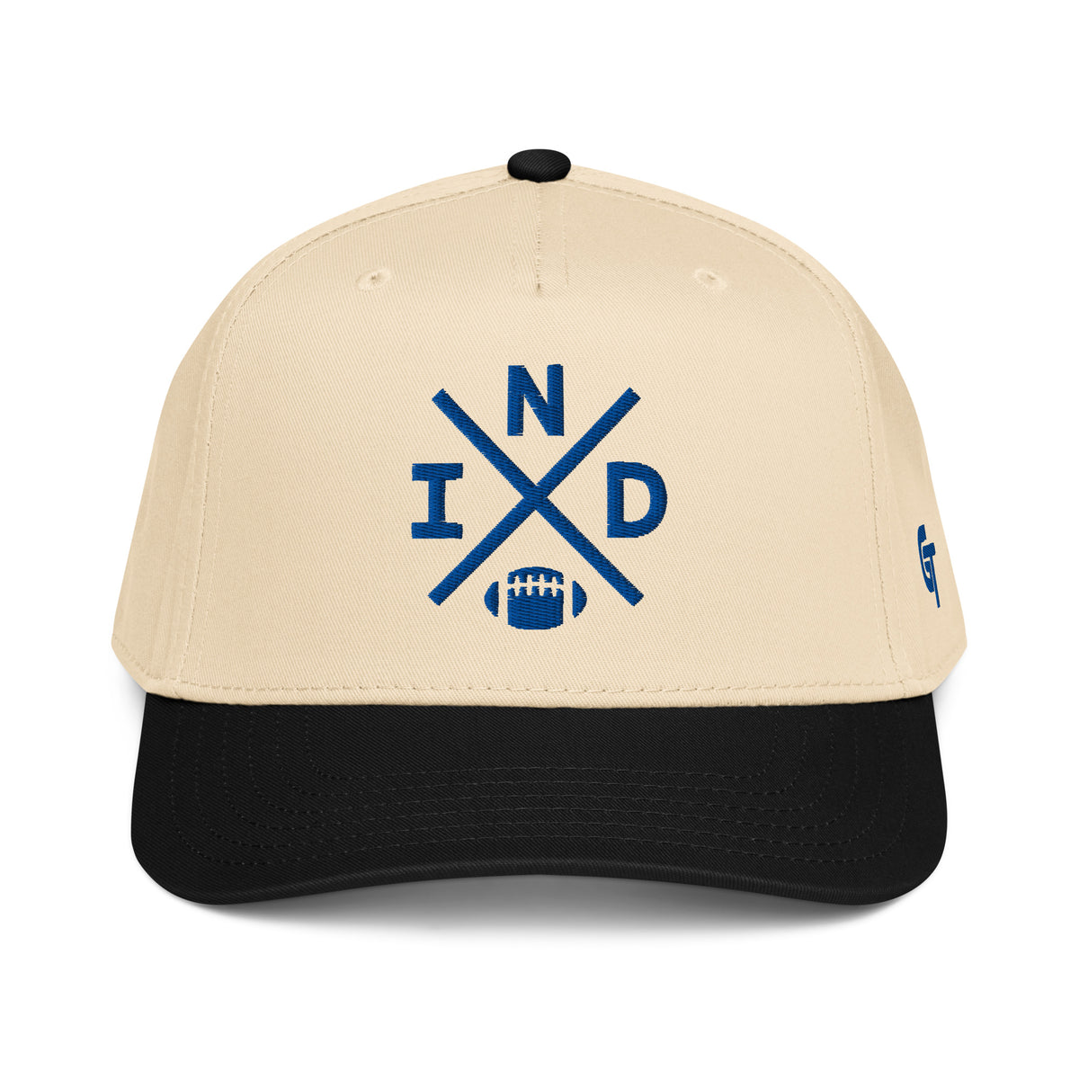 Indianapolis Football Snapback Cap Classic IND Football Cross Hat