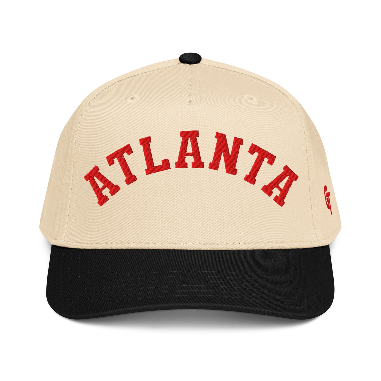 Classic Atlanta Snapback Hat Vintage Retro Atlanta Arch Cap