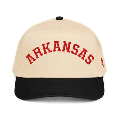 Classic Arkansas Snapback Hat Vintage Retro Arkansas Arch Cap