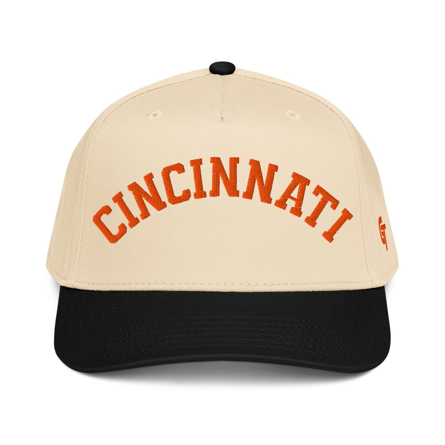 Classic Cincinnati Snapback Hat Vintage Retro Cincinnati Arch Cap
