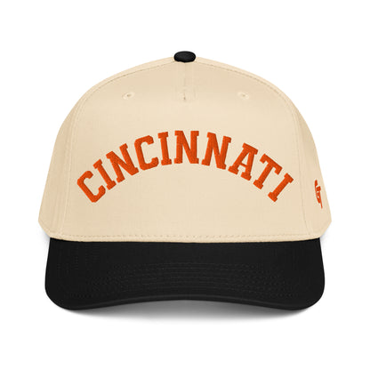 Classic Cincinnati Snapback Hat Vintage Retro Cincinnati Arch Cap