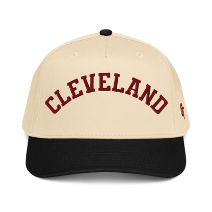Classic Cleveland Snapback Hat Vintage Retro Cleveland Arch Cap