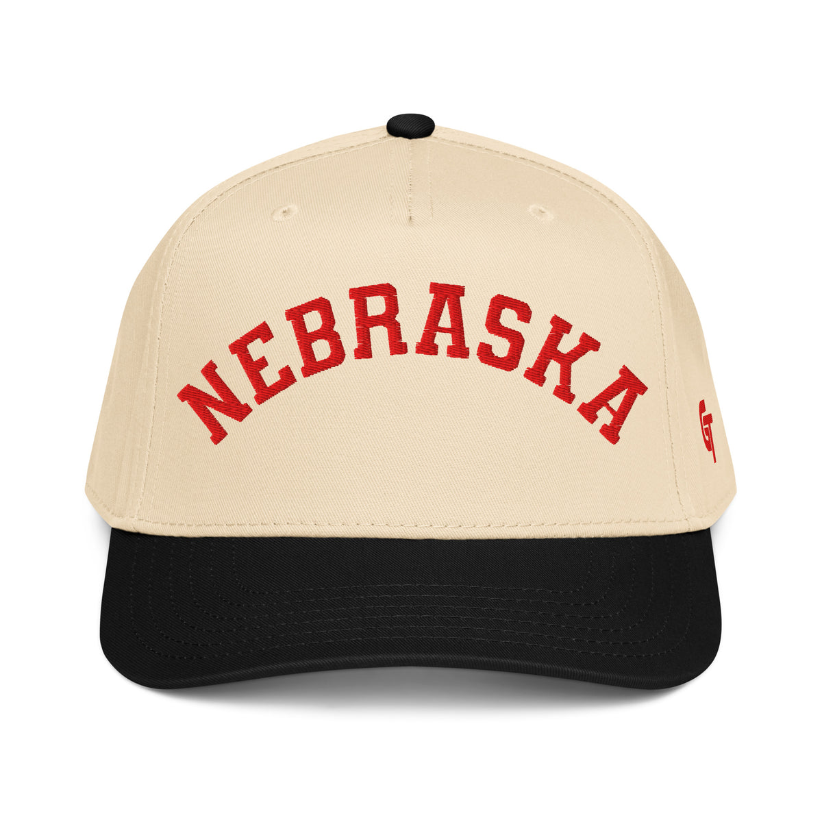 Classic Nebraska Snapback Hat Vintage Retro Nebraska Arch Cap