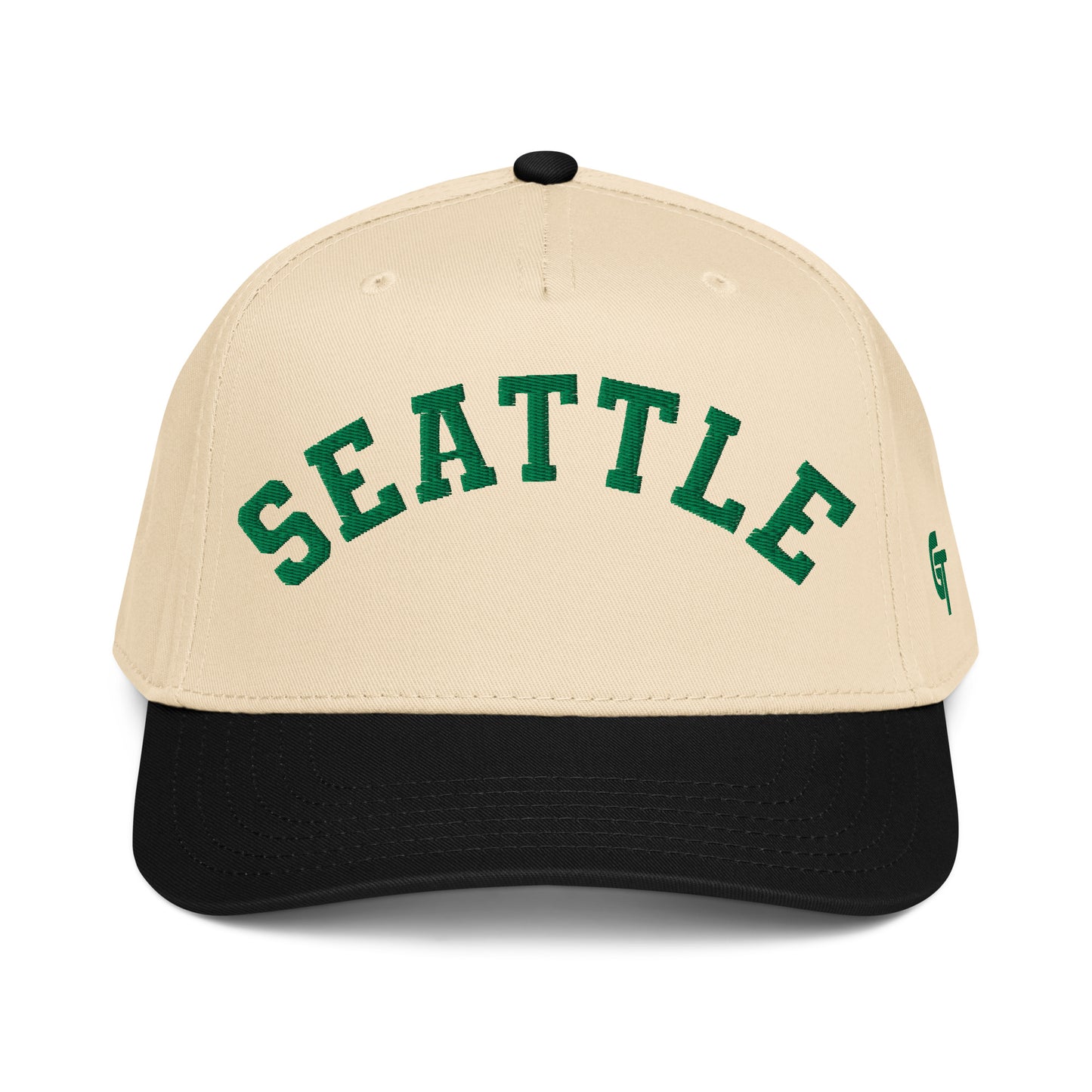Classic Seattle Snapback Hat Vintage Retro Seattle Arch Cap
