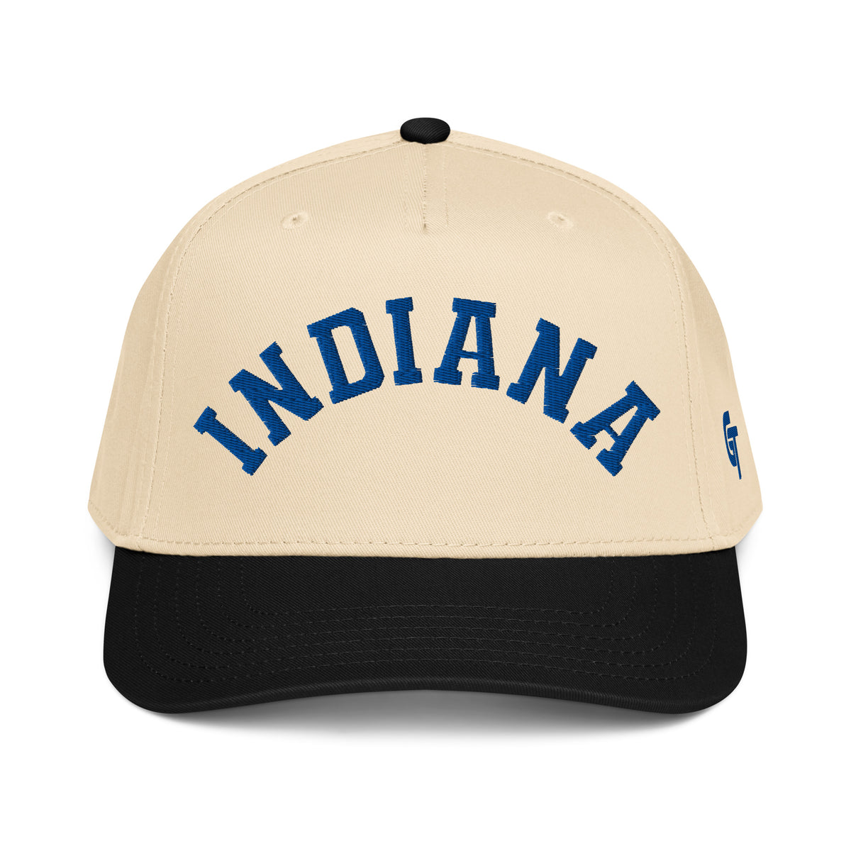 Classic Indiana Snapback Hat Vintage Retro Indiana Arch Cap