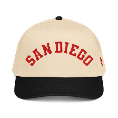 Classic San Diego Snapback Hat Vintage Retro San Diego Arch Cap